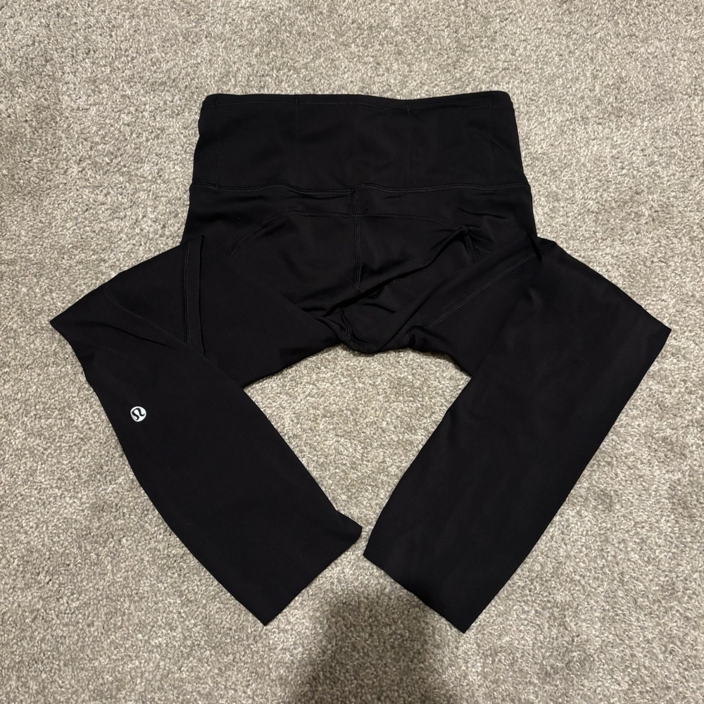 Lululemon Leggings Women's 4 Black Stretch High Waist